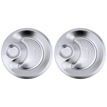 

2PCS Dumpling Plate with Steamed Slices and Vinegar Plate Thickened Drained Dumpling Plate Fruit Snack Plate