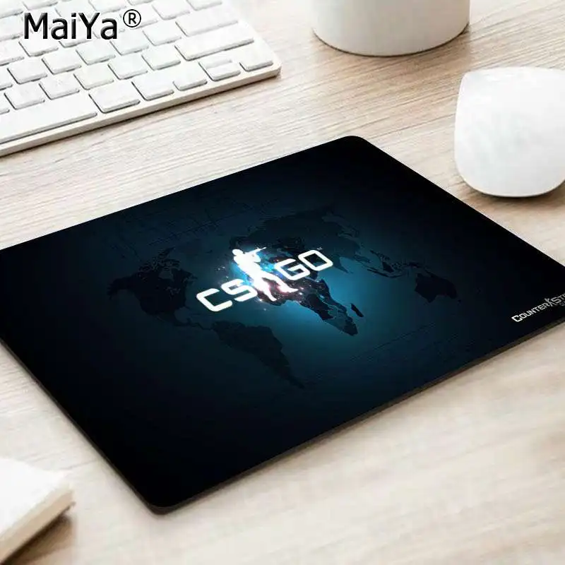 MaiYa Забавный CS счетчик Страйк красивый коврик для мышки в стиле аниме Гладкий коврик для письма настольные компьютеры мат игровой коврик для мыши - Цвет: No Lock Edge18x22cm