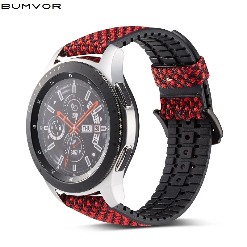 Gear S3 frontier ремешок для samsung galaxy watch 46 мм 22 часов amazfit bip huawei часы gt спортивные