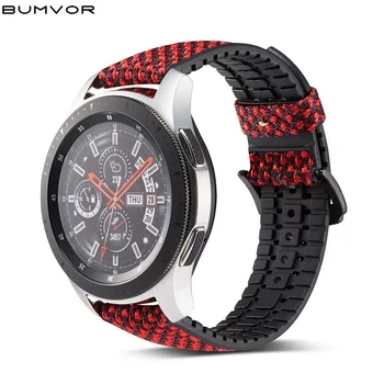 

Gear S3 frontier strap For Samsung galaxy watch 46mm 22mm watch band amazfit bip huawei watch gt strap sport watch Accessories