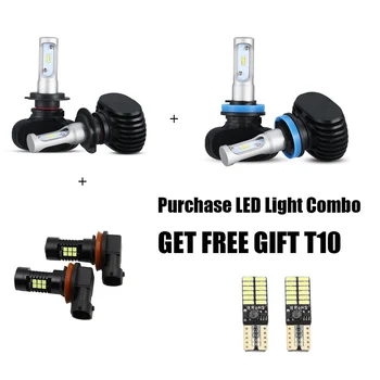 

6x Combo H7 H11 H8 LED Headlight & Fog Light Bulbs For Saab 9-3 2008-2011 For Saab 9-3X 2010-2011