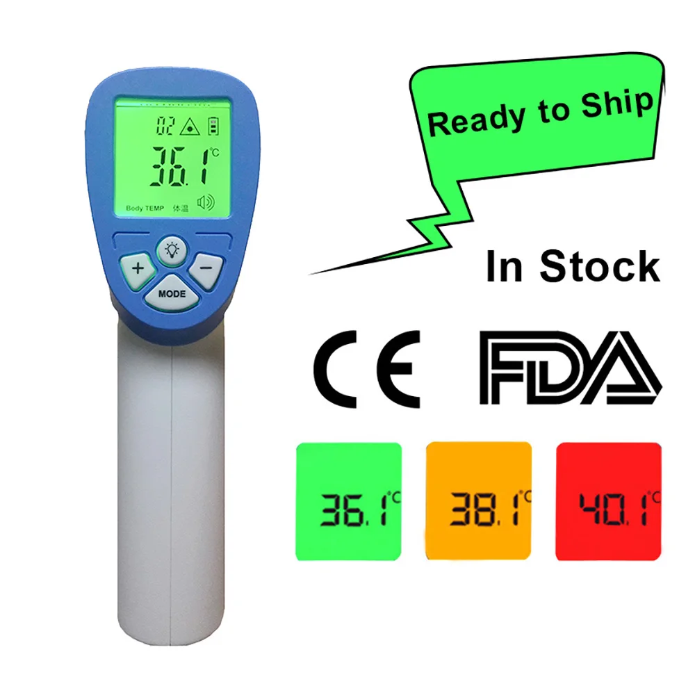 

Infrared Thermometer Gun Non-Contact IR Laser Point Thermal Imaging Temperature Portable Handheld Pyrometer for Baby Adults