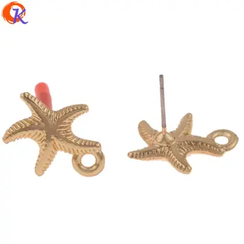 

Cordial Design 100Pcs 14*17MM Jewelry Accessories/Earrings Stud/Starfish Shape/DIY Jewelry Making/Hand Made/Earring Findings