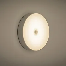 USB Перезаряжаемый ночной Светильник s 6 светодиодов PIR датчик движения шкаф светильник Автоматическое включение/выключение для спальни ЛЕСТНИЦЫ шкаф настенный светильник