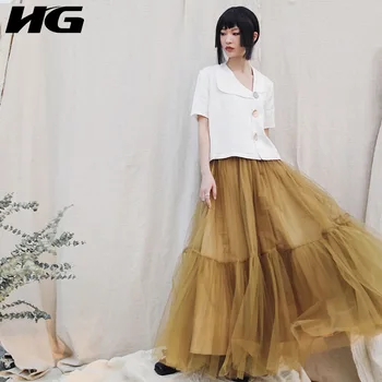 

HG Fashion Asymmetry Shirt Metal Buttons Short Sleeve Womens Tops and Blouses Loose Summer New Women Clothes 2020 XJ4799