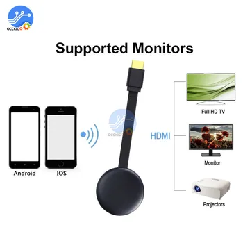 

6th Generation TV Stick Digital HDMI Media Video Streamer TV Dongle Receiver Smart 2.4GHz WiFi Display 1080P HDTV