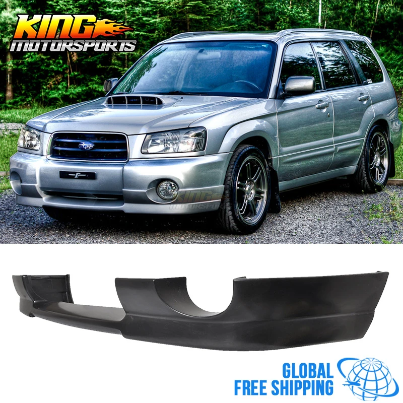 Fit For 03 05 Subaru Forester Sg5 Ds Style Unrethane Front Bumper Lip Spoiler Global Free Shipping Worldwide Spoiler Free Spoiler For Subaruspoiler Subaru Aliexpress