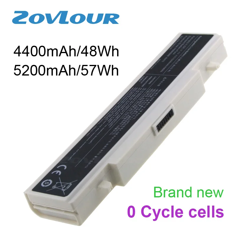 White laptop battery AA-PL9NC6W AA-PB9NS6W for Samsung R505 R507 R508 R510 R517 R518 R519 R520 R522 R523 R538 R540 R560 R580 | Компьютеры