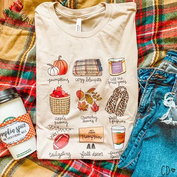 

Women Fall Favorites Vintage Short Sleeve Tshirt Oversize Halloween Pumpkin Aesthetic Tees Harajuku Print Kawaii Cotton T shirt