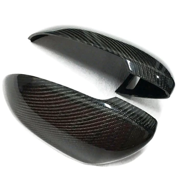 

1 Pair Carbon Fiber Car Rearview Mirror Cover Cap Accessories for B8Passat B8Arteon 19CC 3G0857537H 3G0857538H