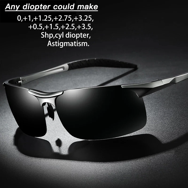 Presbyopia polarized sunglasses diopter +1 +1.25 +2.75 +3.5 sph