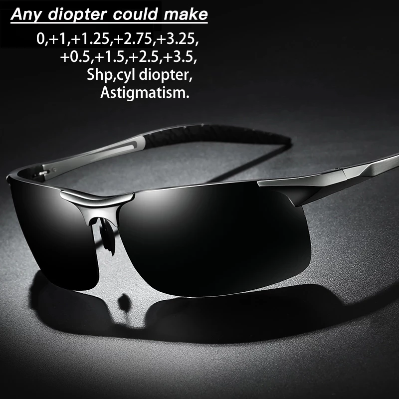 Presbyopia Polarized Sunglasses Diopter +1 +1.25 +2.75 +3.5 Sph