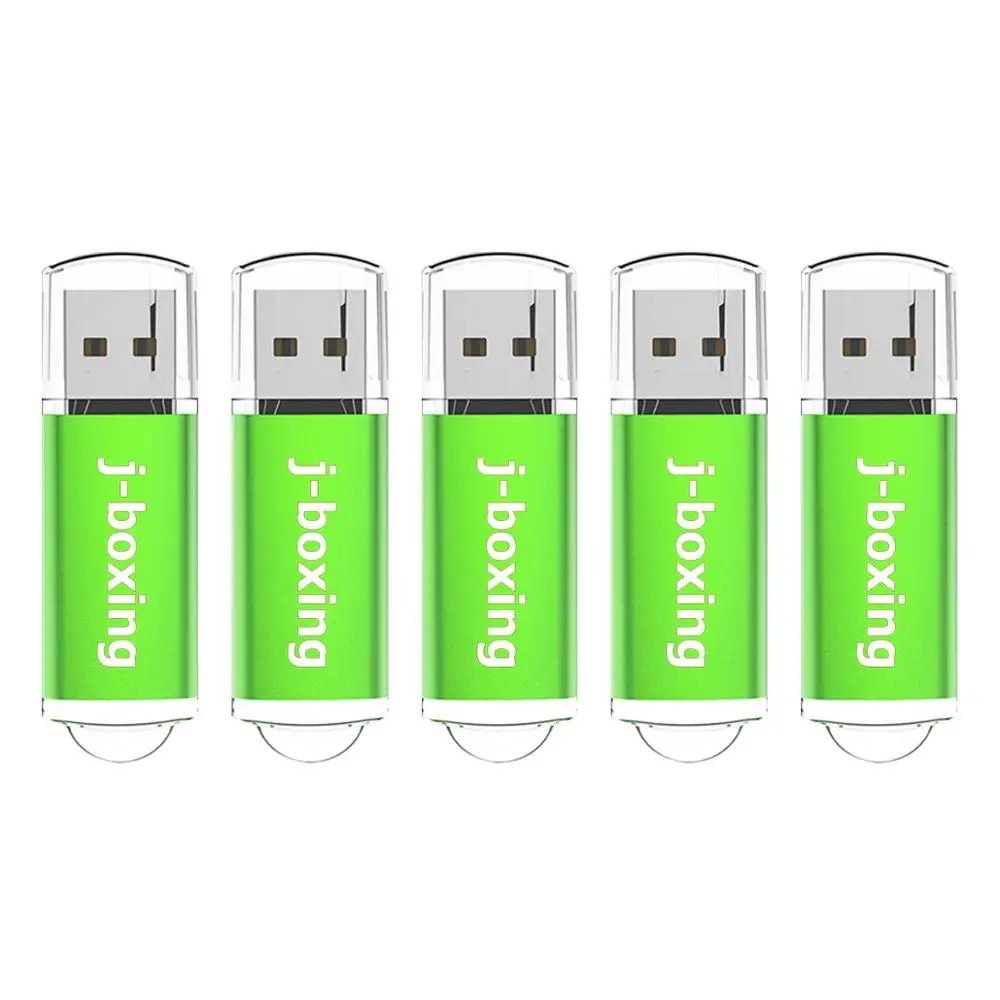 J-бокс, 5 шт., USB флеш-накопители, 1 ГБ, 2 ГБ, 4 ГБ, 8 ГБ, 16 ГБ, 32 ГБ, прямоугольная Флешка с крышкой, флешки, USB карта памяти для ПК, подарки