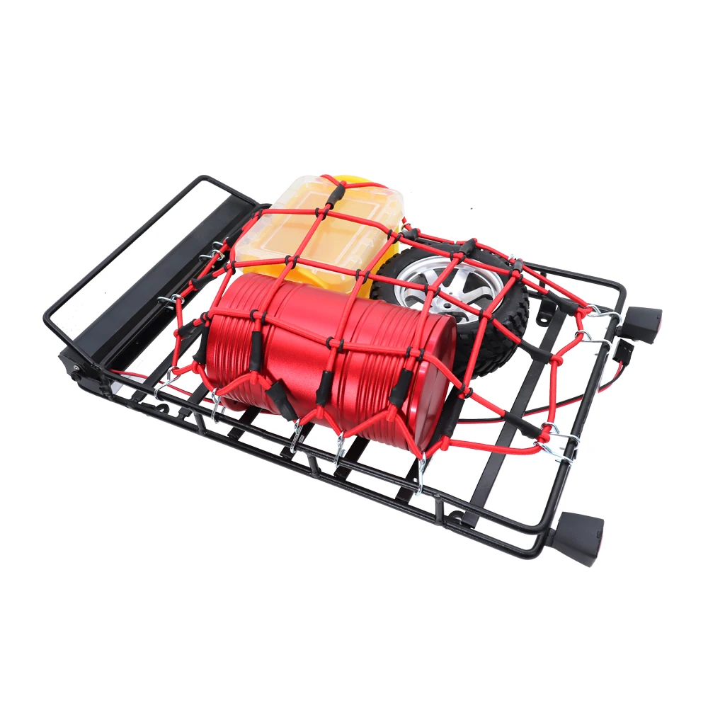 1/10 аксессуар багажник на крышу сетка для 1/10 RC Гусеничный осевой SCX10 D90 D110 Traxxas TRX-4 Trx4 Rc автомобильные аксессуары и запчасти