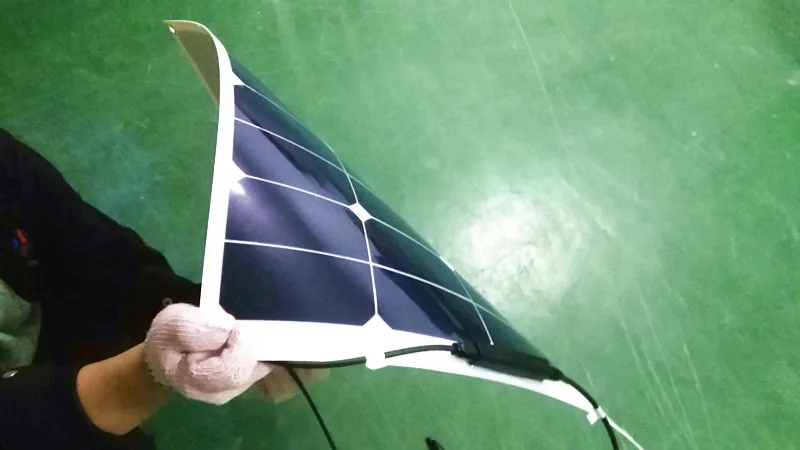Sunpower Гибкая 50W 18V монокристаллическая солнечная панель