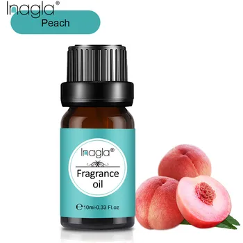 

Inagla Peach 100% Natural Aromatherapy 10ml Fragrance Oil For Aromatherapy Diffusers Massage Relieve Stress Air Fresh
