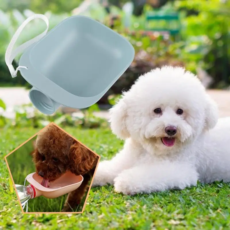 Pet питьевая вода для собак бутылка портативная Pet собака бутылка для воды щенок кошка поилка открытый питатель для домашних животных открытый миски-кормушки для домашних животных