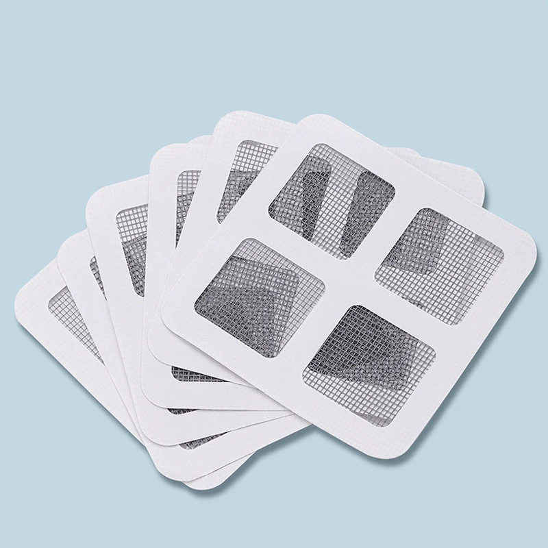 5/10/15 Pack Fix Net Window Home Adhesive Antis Mosquito Fly Bug Insect Repair Screen Wall Patch Stickers Mesh Window Screen
