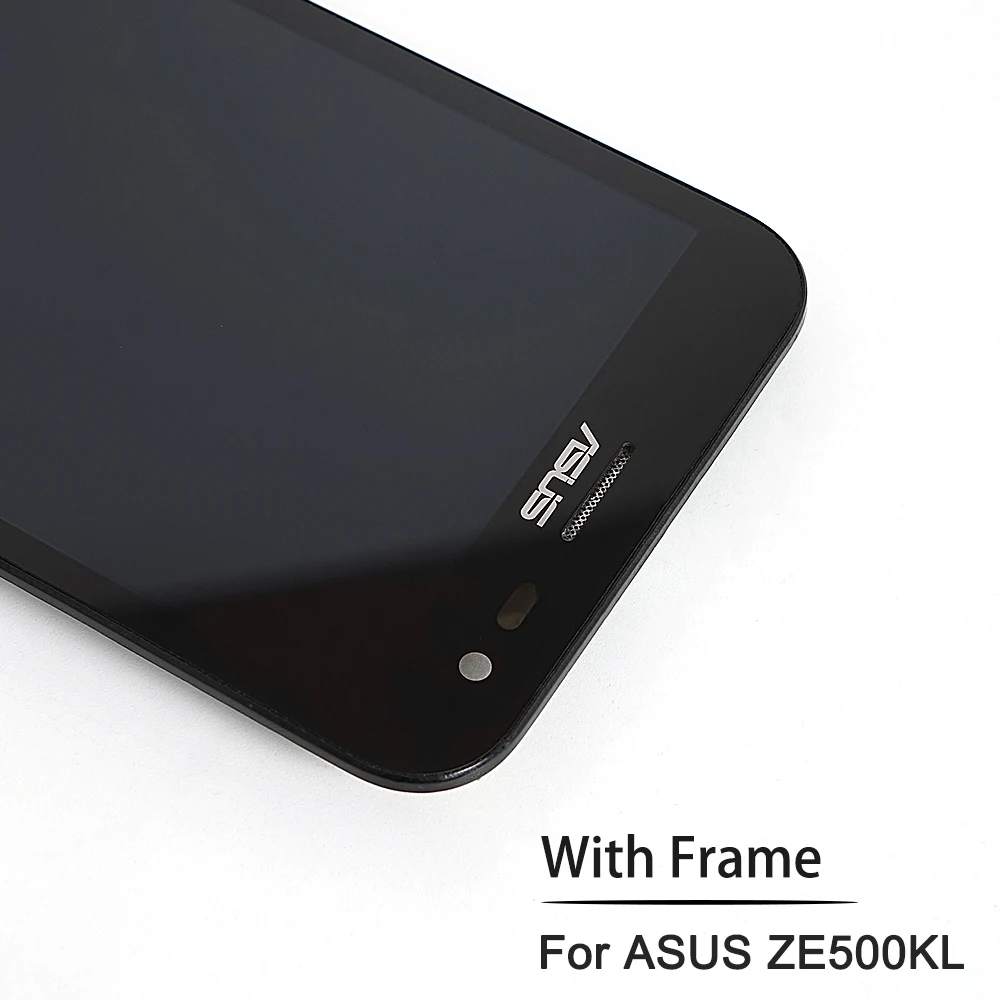 5," для ASUS Zenfone 2 Laser ZE500KL ЖК-дисплей сенсорный экран с рамкой дигитайзер для ASUS Zenfone 2 ZE500KL Z00ED lcd