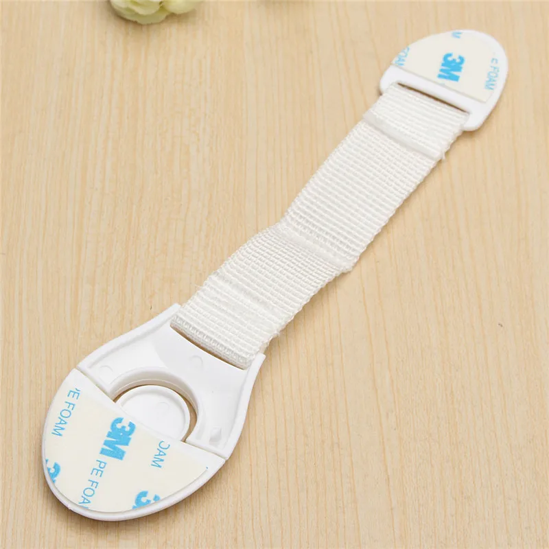 10Pcs/Lot Safety Plastic Kids Protection Cabinet Lock Door Drawers Refrigerator Toilet Blockers Baby Care Safety Locks Straps