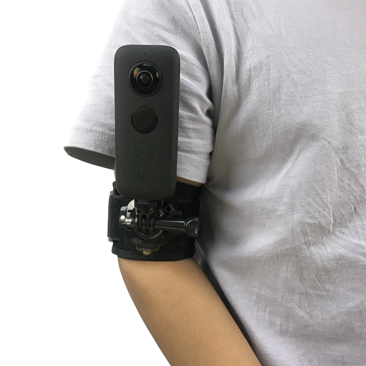 

insta360 one X Accessories 360 Degree Rotating Wrist Hand Strap Band Tripod Mount Holder For Ricoh Theta SC 360 degree Camera