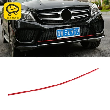 

CarManGo For Mercedes Benz GLEW166 Coupe C292 2016-2018 Auto Car Front Bumper Grills Decoration Sticker Cover Trim Accessories