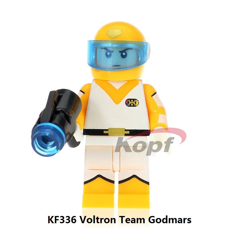 Строительные блоки Супер Герои Voltron команда Godmars фильм шесть Бог комбинация
