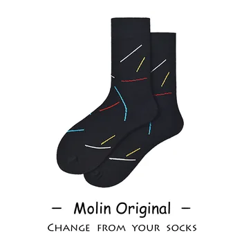 

Sweet Woman Sock Stripe Socks for Women Black Style Ladies High Standard Sox Female Comfort Cotton Trendy Spring Autumn Sokken