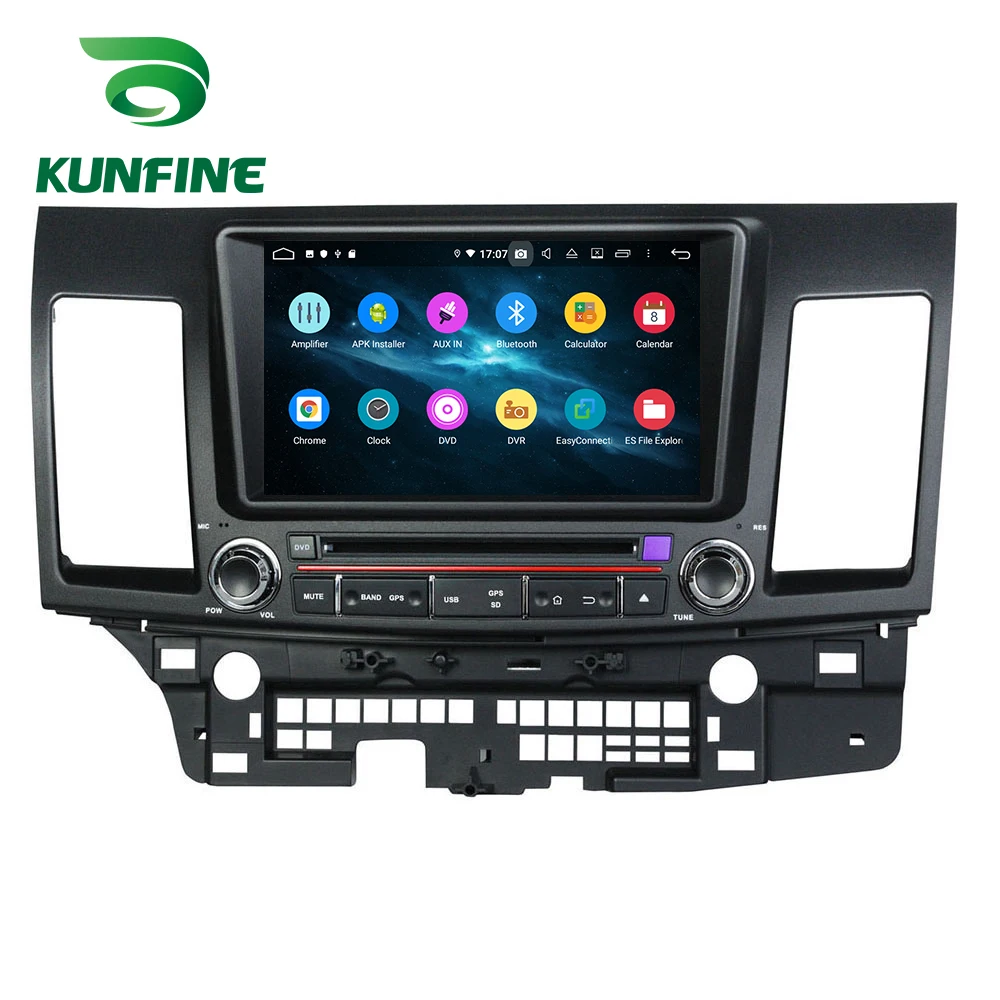 Excellent Android 9.0 Octa Core 4GB RAM 64GB Rom Car DVD GPS Multimedia Player Car Stereo for MITSUBISHI Lancer 2014-2015 Radio WIFI 4