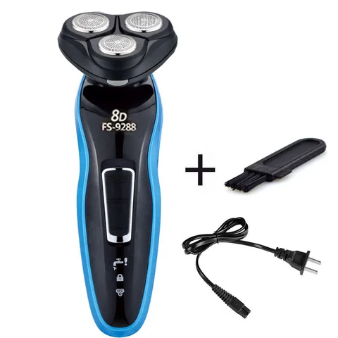 Floating Electric Razor Shaving Machine LCD Display Rechargeable Washable Beard 4 In 1 Hair Shaver for Men