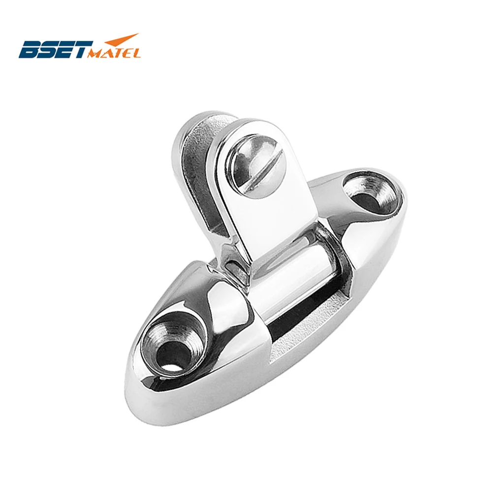 Universal Fit Stainless Steel 316 Boat Bimini Top Mount Swivel Deck