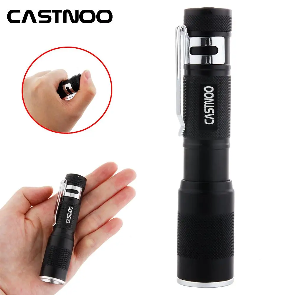 

20000LM Hot Q5 Flashlight Zoomable Outdoor Torch Light 3-mode Black Torch