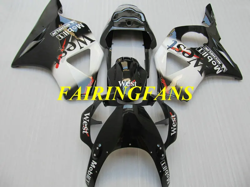 Комплект обтекателей для HONDA CBR900RR 954 02 03 CBR 900 RR 900RR CBR900 2002 2003 ABS Whtie черные Обтекатели