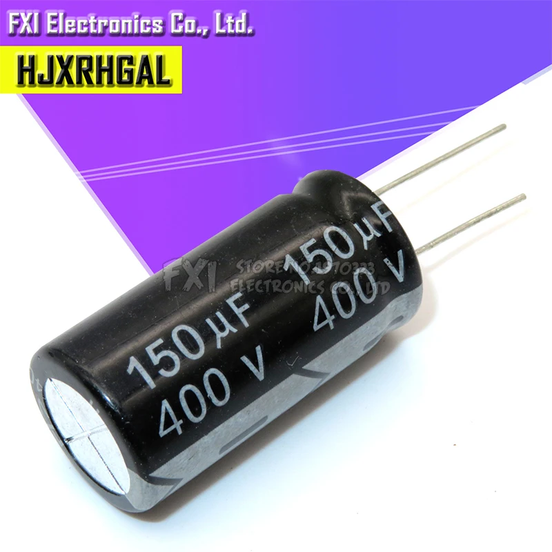5 шт. 400v150uf 150uf400v 18х40 электролитический конденсатор 400В 150uf 18x40 | Электронные