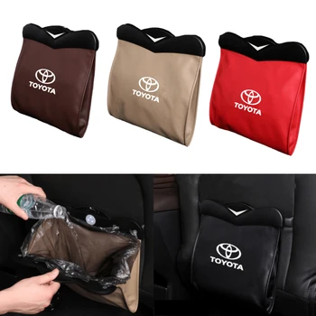 

Car Trash Bag for Toyota Corolla CHR Hilux Prius Yaris Camry Rav4 Auris Kluger Land Cruiser Avensis Caldina Auto Rubbish Holder