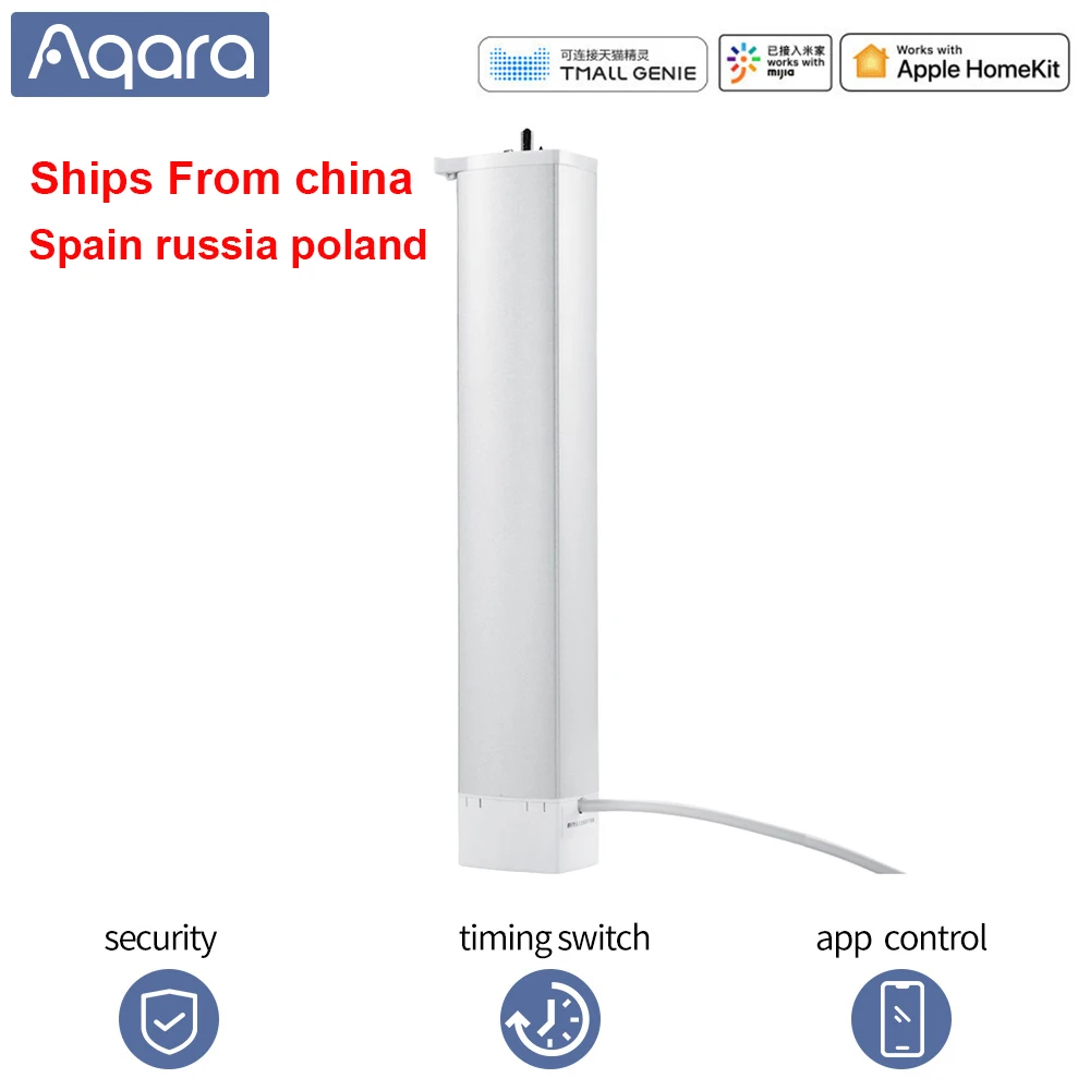 

Hot Aqara Smart Curtain Motor Intelligent Curtain Wifi Zigbee APP Control Wireless Timing Electric Curtain Motor Smart Home