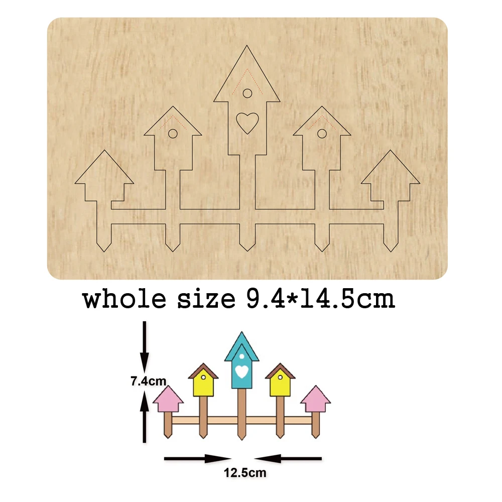 

birds cage cutting dies Scrapbook cut mould & steel wooden dies Compatible with most of machines