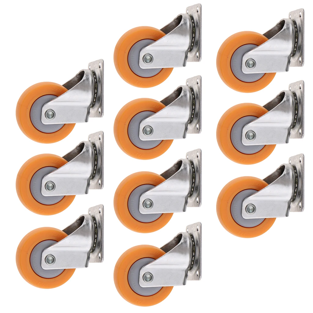 10pcs 360° Swivel Caster Wheels 2
