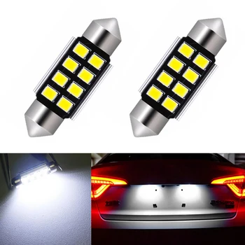 

2x Car Styling Canbus LED License Plate Lights 36MM C5W For Audi A2 A3 A4 A5 A6 A7 A8 Q5 Q7 R8 RS4 RS5 RS6 RS7 TT 8L 8P B5 B6