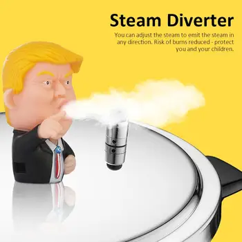 

Shaped Chief Steam Diverter Release Valve 360 Rotating Silicone InstantPot Pressure Steam Release Pipe Cooker Accessory