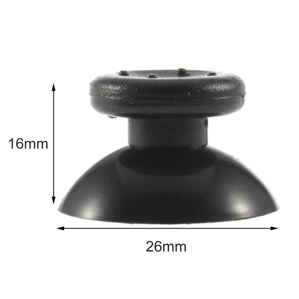 Analog Joystick Caps 10Pcs 3D Analog Joystick Thumb Stick Grip Cap Button Repair Part Cover Thumbstick Replacement for Xbox 360 Controller