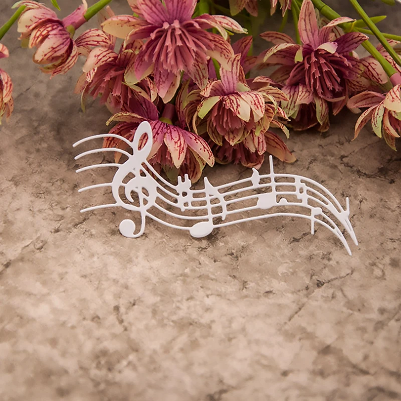 Musical Notes Cutting Dies Stencil DIY Scrapbooking Embossing Album Paper Craft Metal embossing cutting die