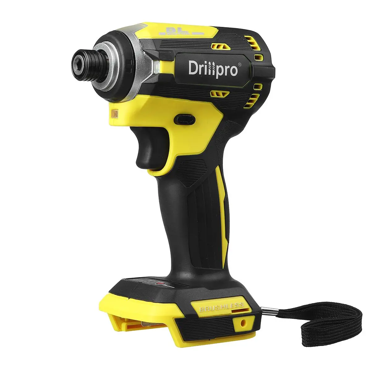 Brushless Electric Screwdriver 1/4'' Cordless Impact Wrench Rechargable Drill Driver+ 3 LED Light For Makita 18V Batterry