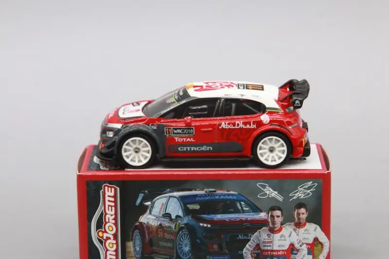 Majo rette 1: 61 Citroen C3 WRC сплав модель автомобиля литье под давлением металлические игрушки подарок на день рождения для детей мальчик другой