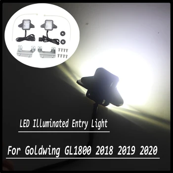 

Motorcycle Motorbike Tour LED Illuminated Entry Lights For Honda Goldwing GL1800 GL 1800 2018-2020 Replace