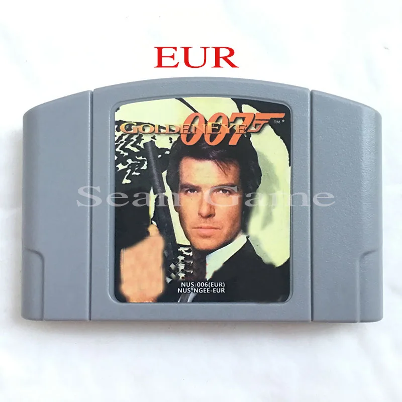 Высококачественный картридж Goldeneye 007 для 64 битной игровой консоли|Картриджи| |