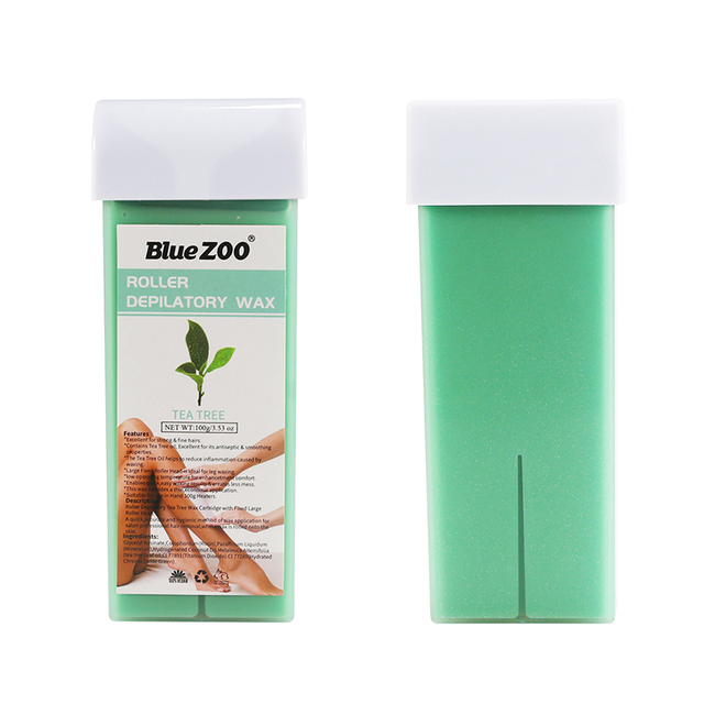 Natural Depilatory Beeswax Strips Hot Wax Machine Dedicated Beeswax Green Tea Aloe Extract Gently Hair Removal Wax TSLM2