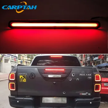 

Carptah LED Rear Fog Lamp For Toyota Hilux 2015 - 2018 2019 Car LED Bumper Light Brake Light Turn Signal Indicator Reflector
