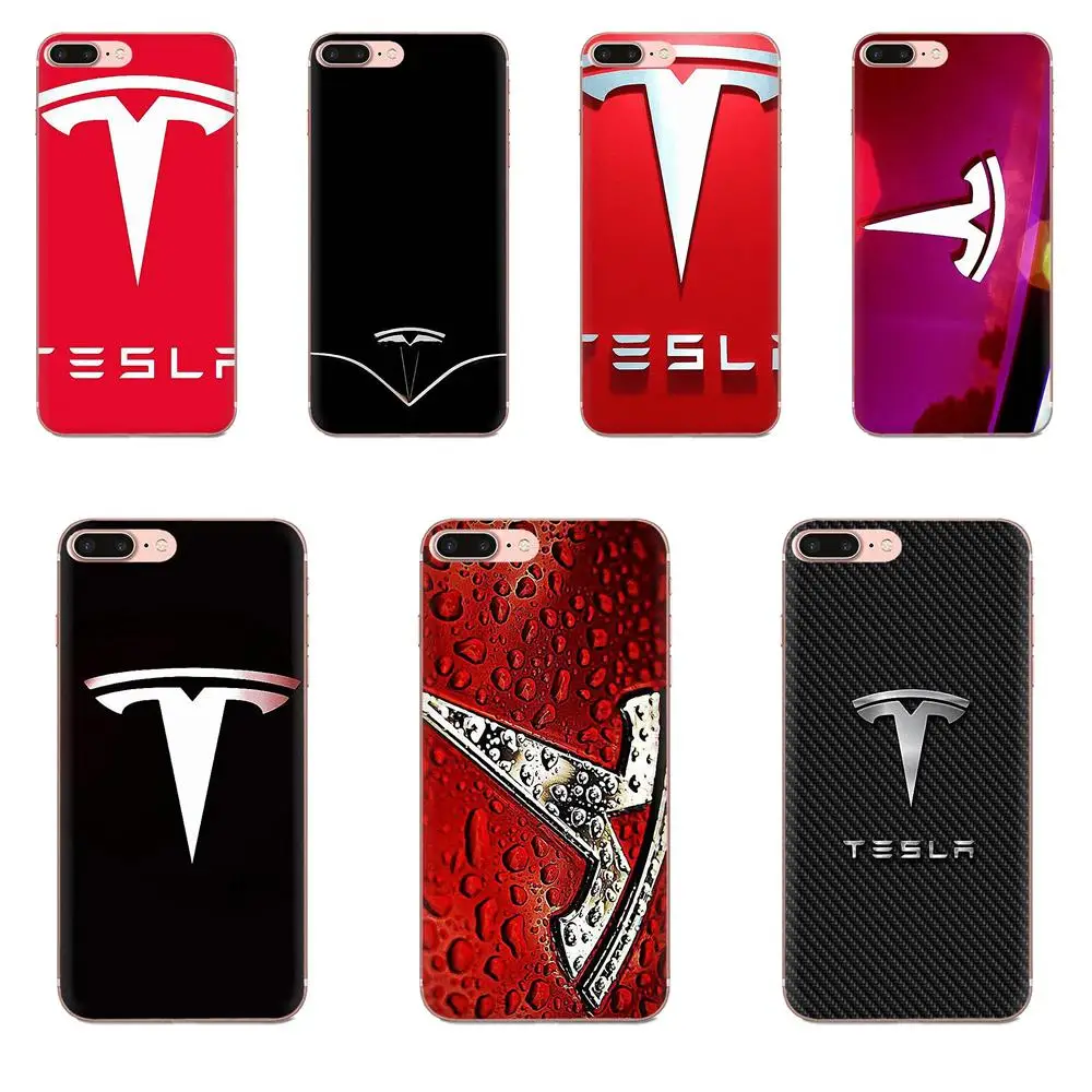 Супер Электрический автомобиль Tesla Logo корпус для Huawei Honor 5C 5X 6A 6X 7 7A 7X 8 8A 8S 8X 9 10 30 Lite