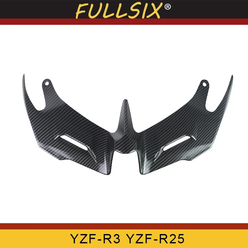

Motorcycle front fairings Aerodynamic Winglets Carbon fiber Cover Protection Guards FOR yamaha YZF-R3 YZFR25 2014-2019 yzfr3 r25